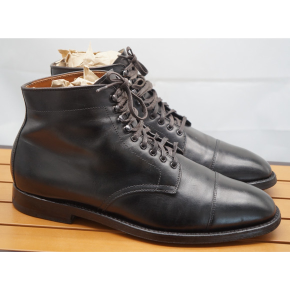 Alden Boots Straight Tip Boot 11 B/D Light Wear - Picture 4 of 16